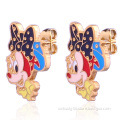 Popular cartoon mouse cute Earrings for Women & Girls Jewelry